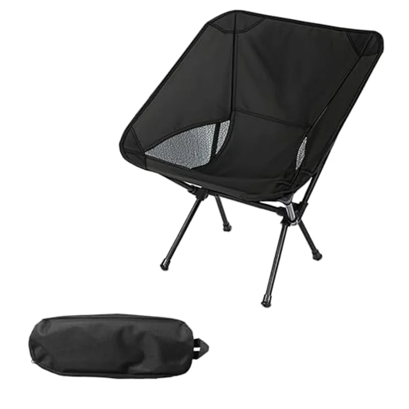 Wind Tour Folding Camping Chair (Black)