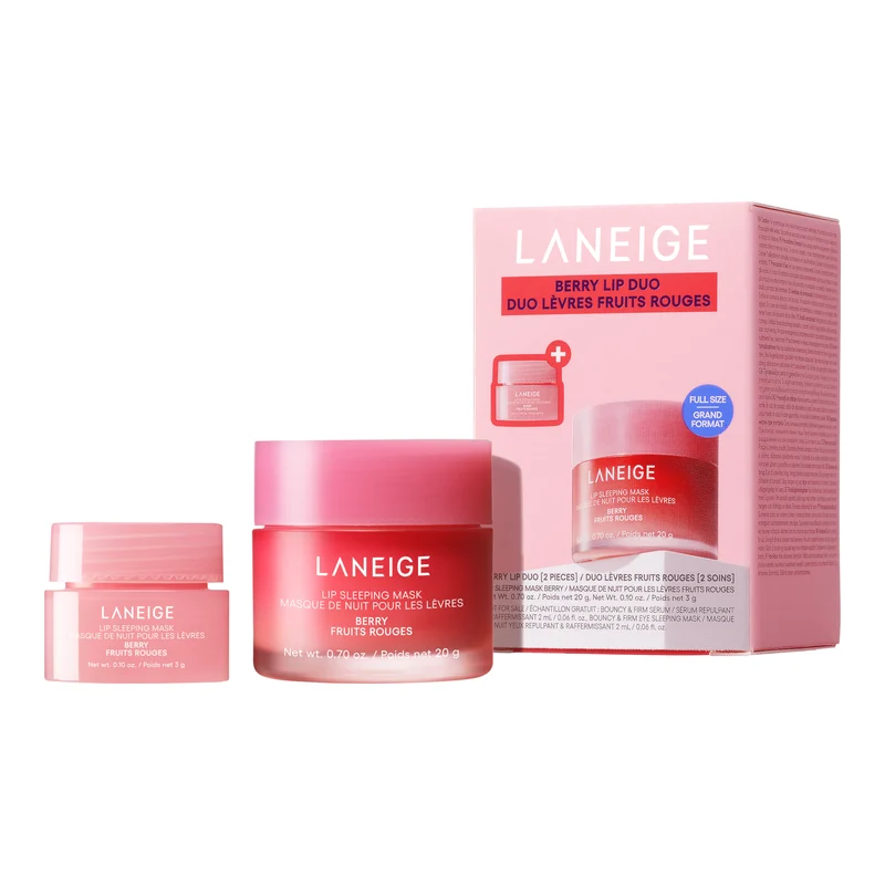 LANEIGE Lip Sleeping Mask Berry Duo