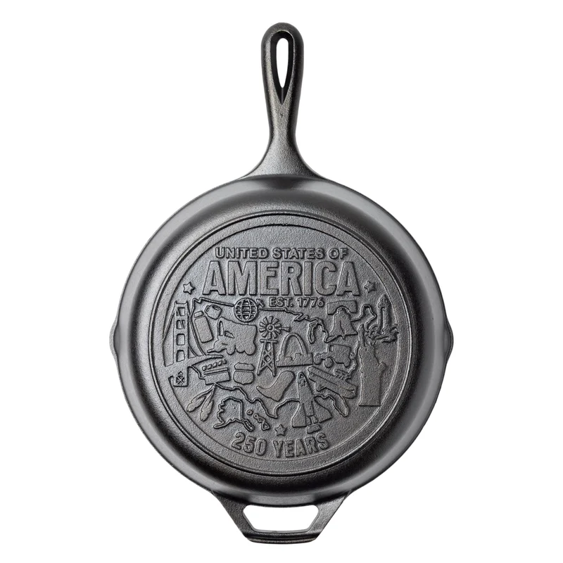 Lodge USA Icons Cast Iron Skillet (10.25 Inch)