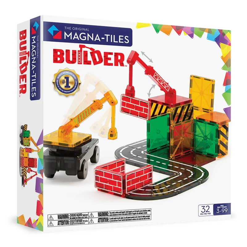 MAGNA-TILES Builder 32-Piece Set