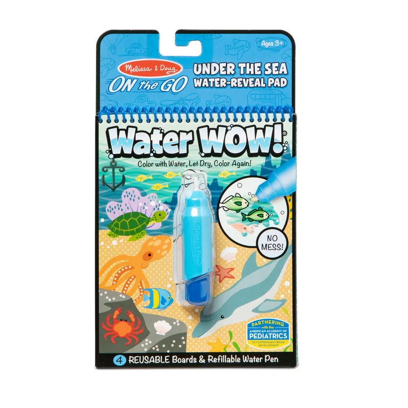 Melissa & Doug Water Wow! Under the Sea Water-Reveal Pad