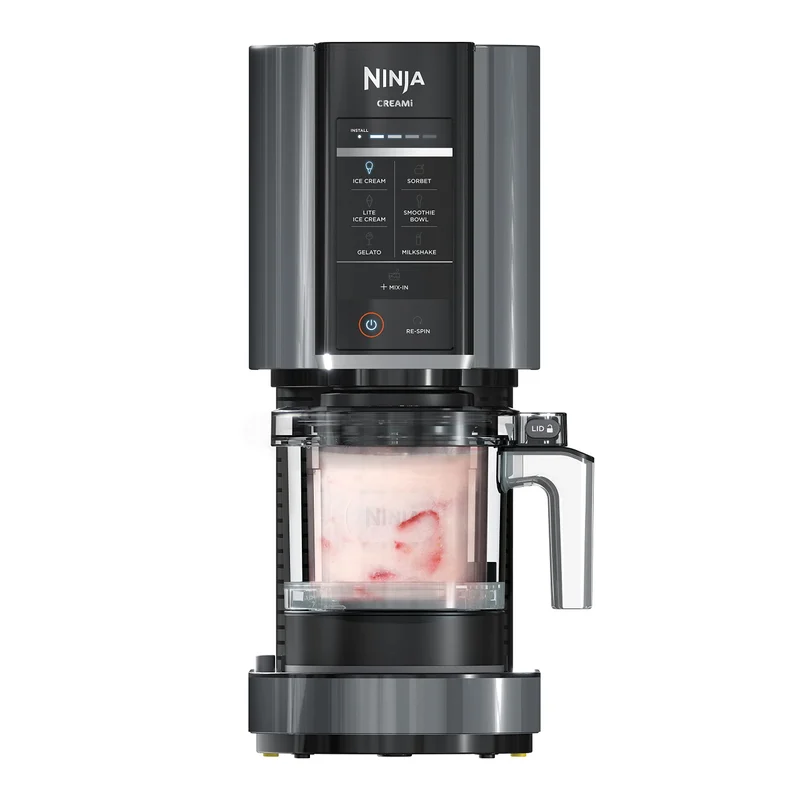 Ninja CREAMi 7-in-1 Ice Cream Maker (NC299AMZ, Matte Black)