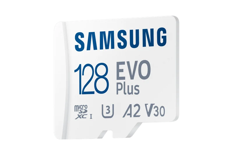 Samsung EVO Plus microSDXC (128GB, 2024, with SD Adapter)