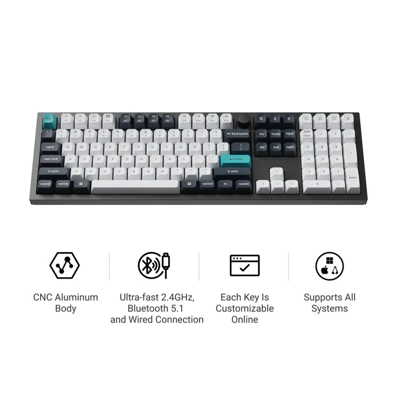 Keychron Q6 Max Wireless Mechanical Keyboard