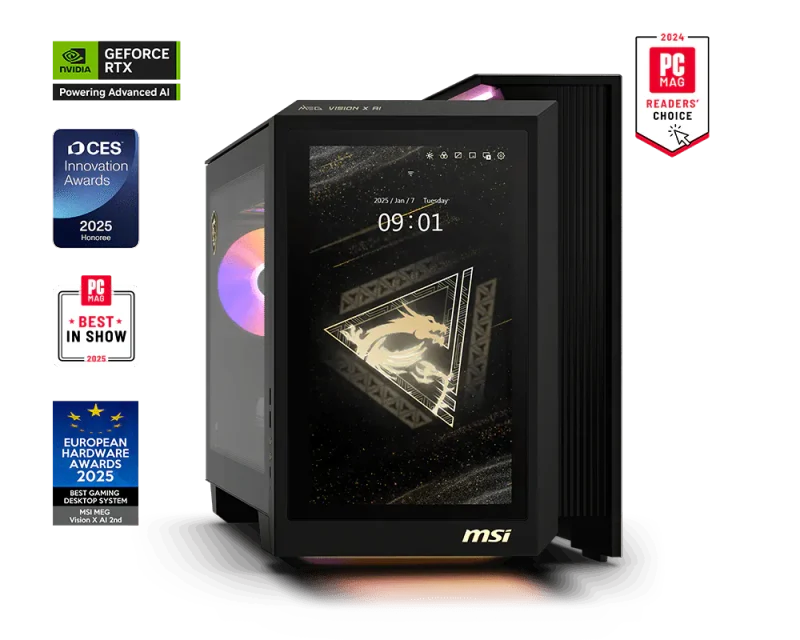 MSI MEG Vision X AI 2nd (RTX 50 Series)